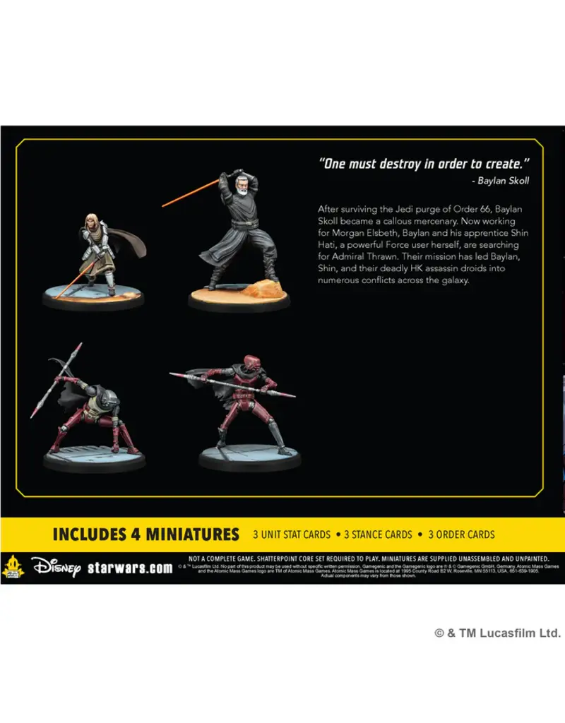 Atomic Mass Games Star Wars Shatterpoint - Secure the Future Squad Pack