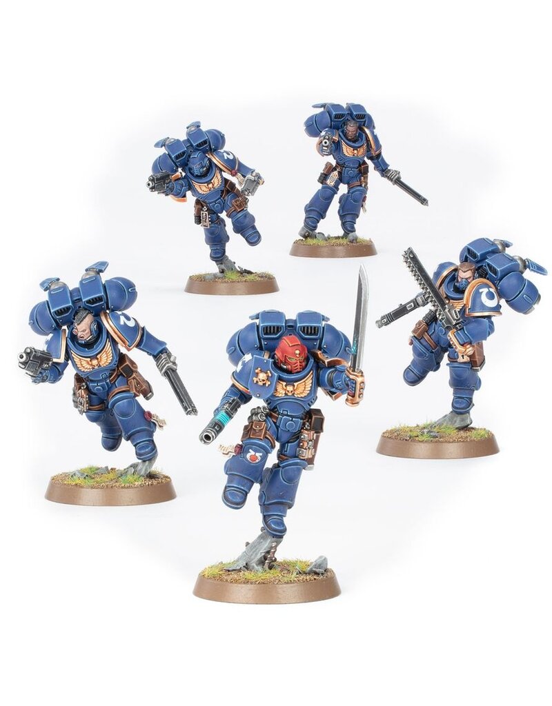 Games Workshop Warhammer 40k: Space Marines- Assault Intercessors w/ Jump Packs