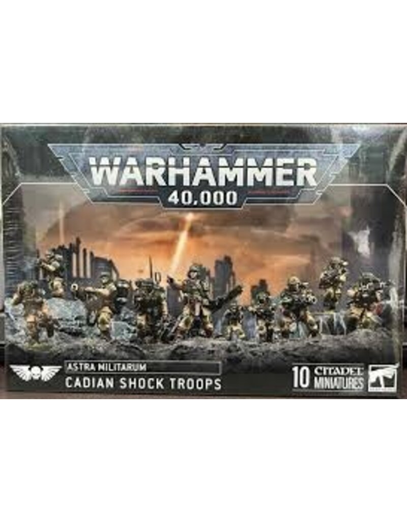 Games Workshop Cadian Shock Troops - Warhammer 40K: Astra Militarum