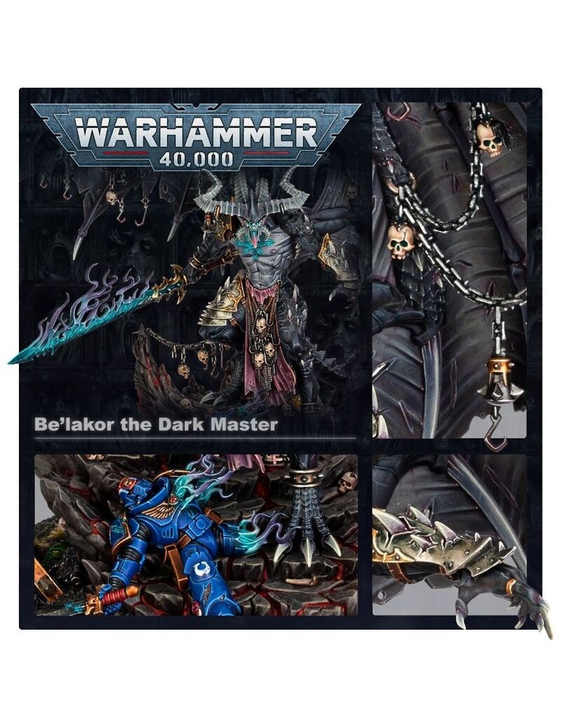 Games Workshop Be'lakorThe Dark Master - Warhammer AOS: Slaves to Darkness