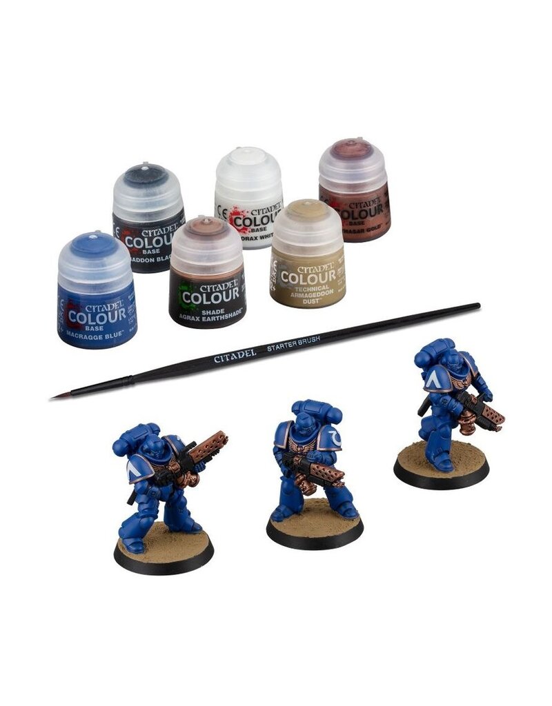 Games Workshop Warhammer 40K: Space Marines - Infernus Marines + Paints