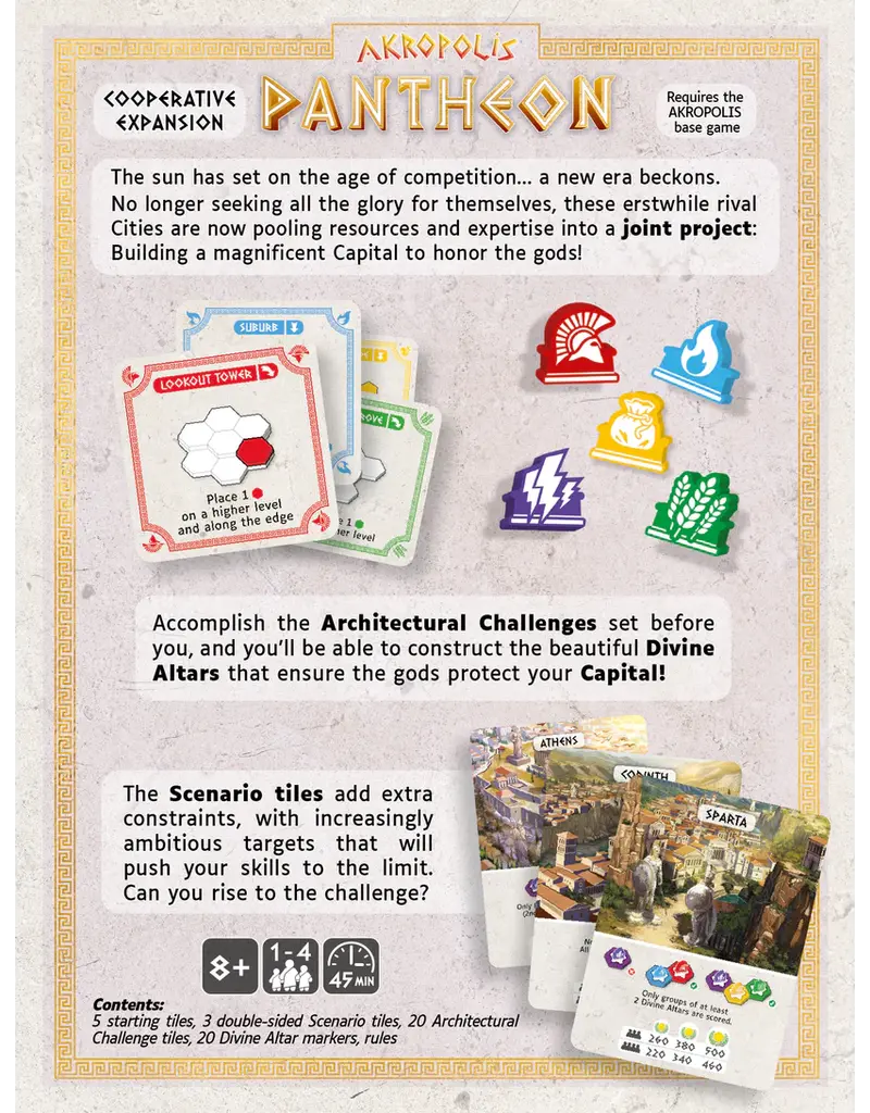 Hachette Akropolis: Pantheon Expansion