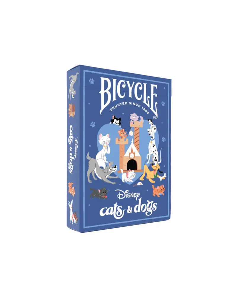 Bicycle Bicycle Cats and Dogs Playing Cards