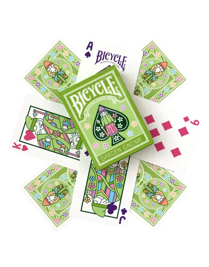 Bicycle Bicycle Garden Gnome Playing Cards