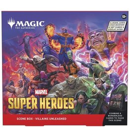 MTG: Marvel Super Heroes Villains Unleashed Scene Box (Pre-Order)