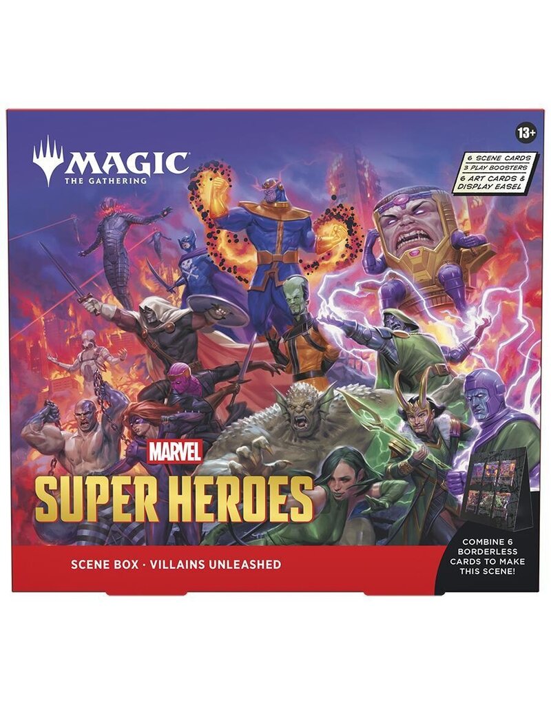 MTG: Marvel Super Heroes Villains Unleashed Scene Box