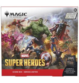 MTG: Marvel Super Heroes Heroes United Scene Box