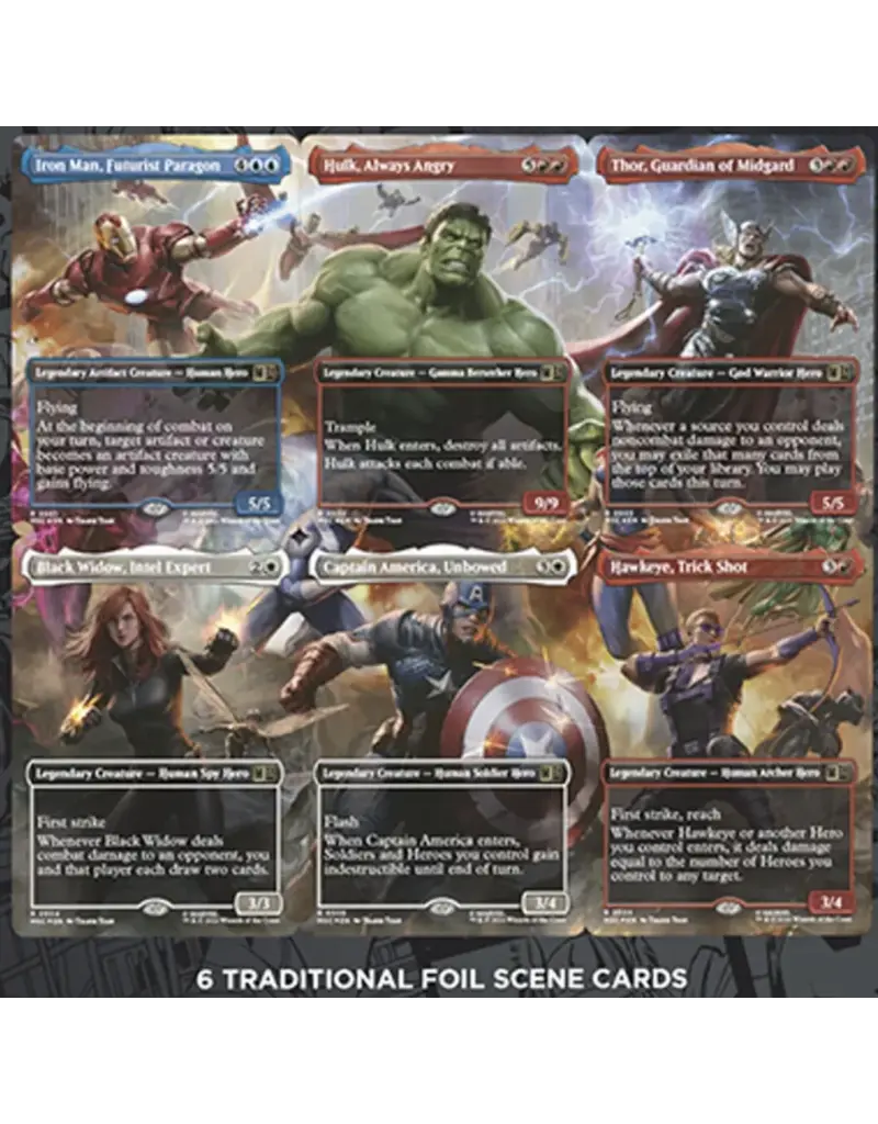 MTG: Marvel Super Heroes Heroes United Scene Box