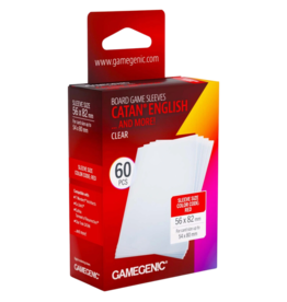 Gamegenic Gamegenic: Board Game CATAN Sleeves- Clear