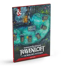Wizards of the Coast D&D 5E: Ravenloft- The Horrors Within Map Pack