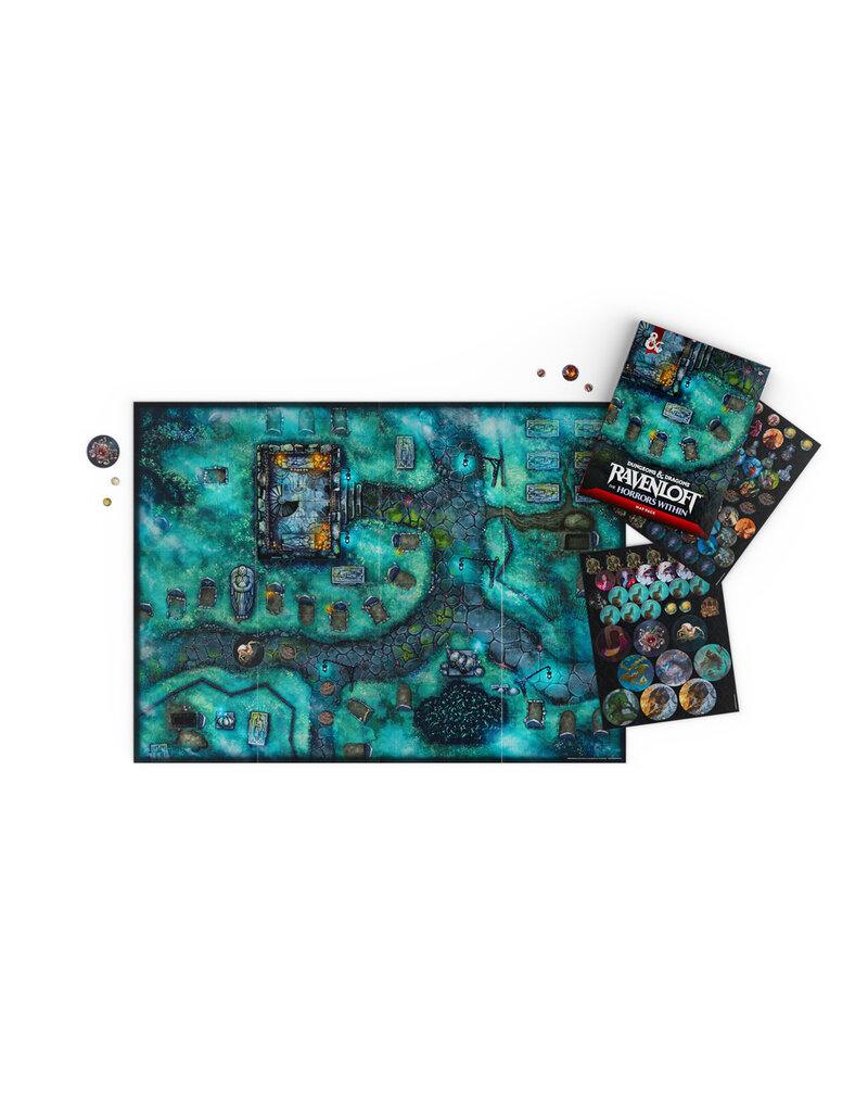 Wizards of the Coast D&D 5E: Ravenloft- The Horrors Within Map Pack