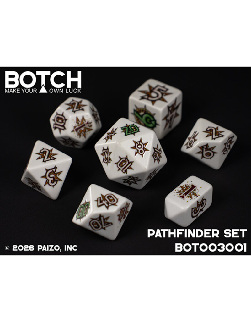 Botch Inc. Botch Dice: Pathfinder