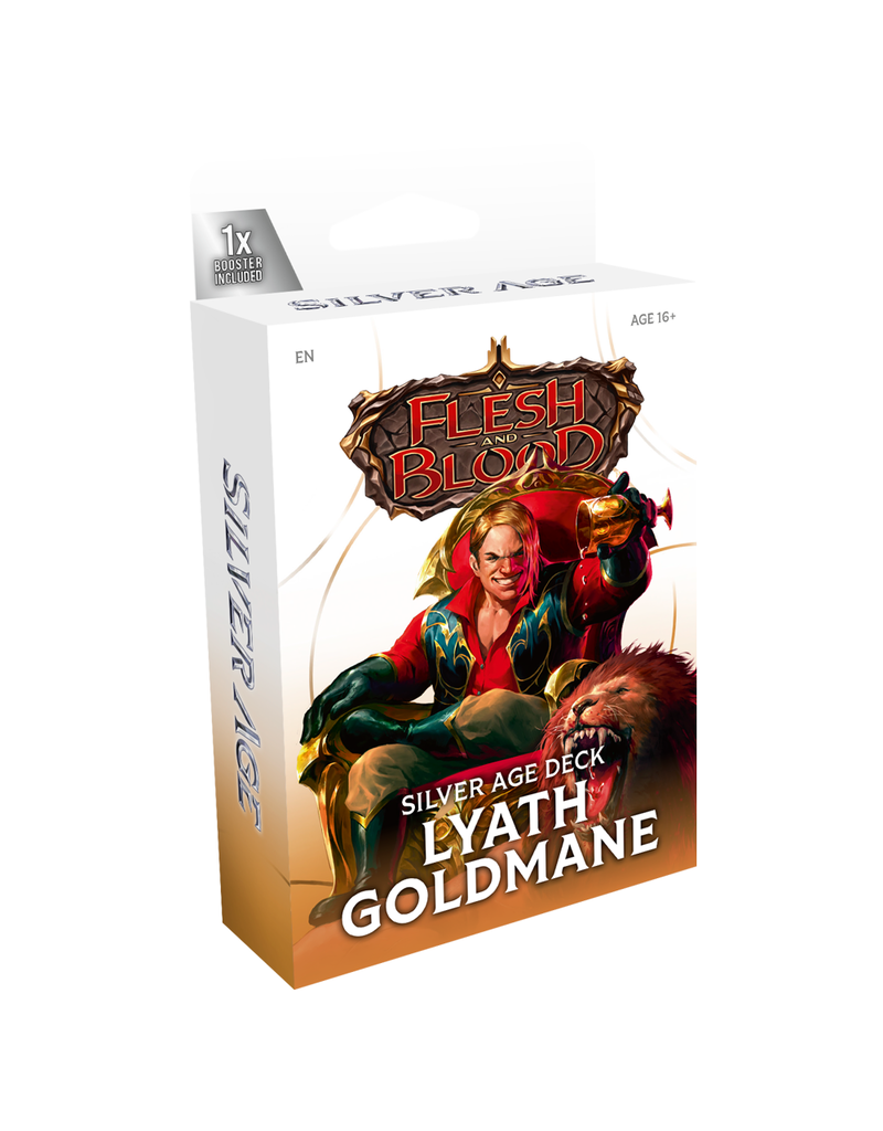 Legend Story Studios Flesh and Blood TCG: Silver Age Chapter 3 Deck - Lyath Goldmane