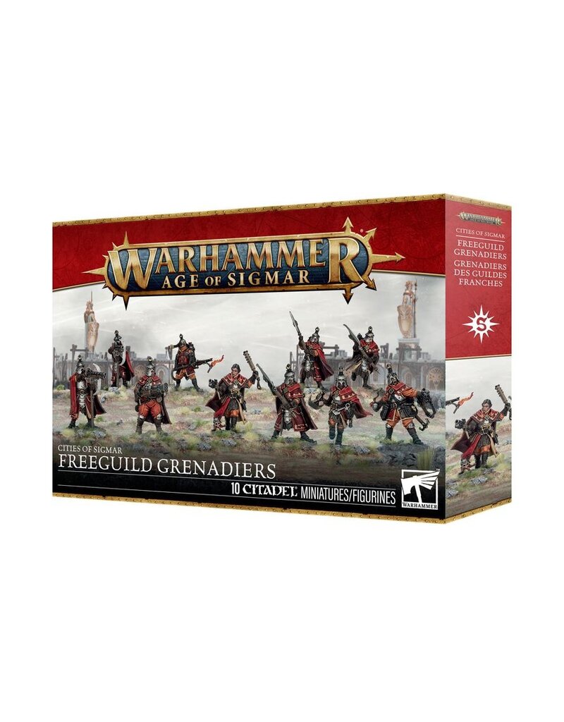 Games Workshop Cities of Sigmar: Freeguild Grenadiers