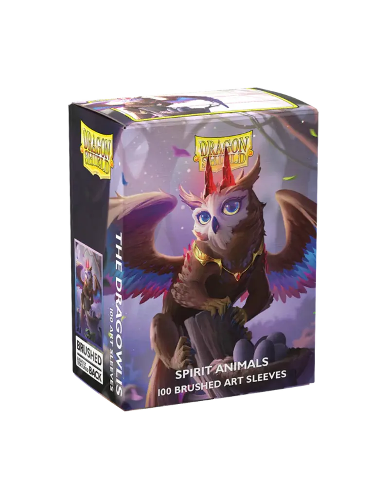 Arcane Tinmen Dragon Shield Sleeves: Spirit Animals- The Dragowlis