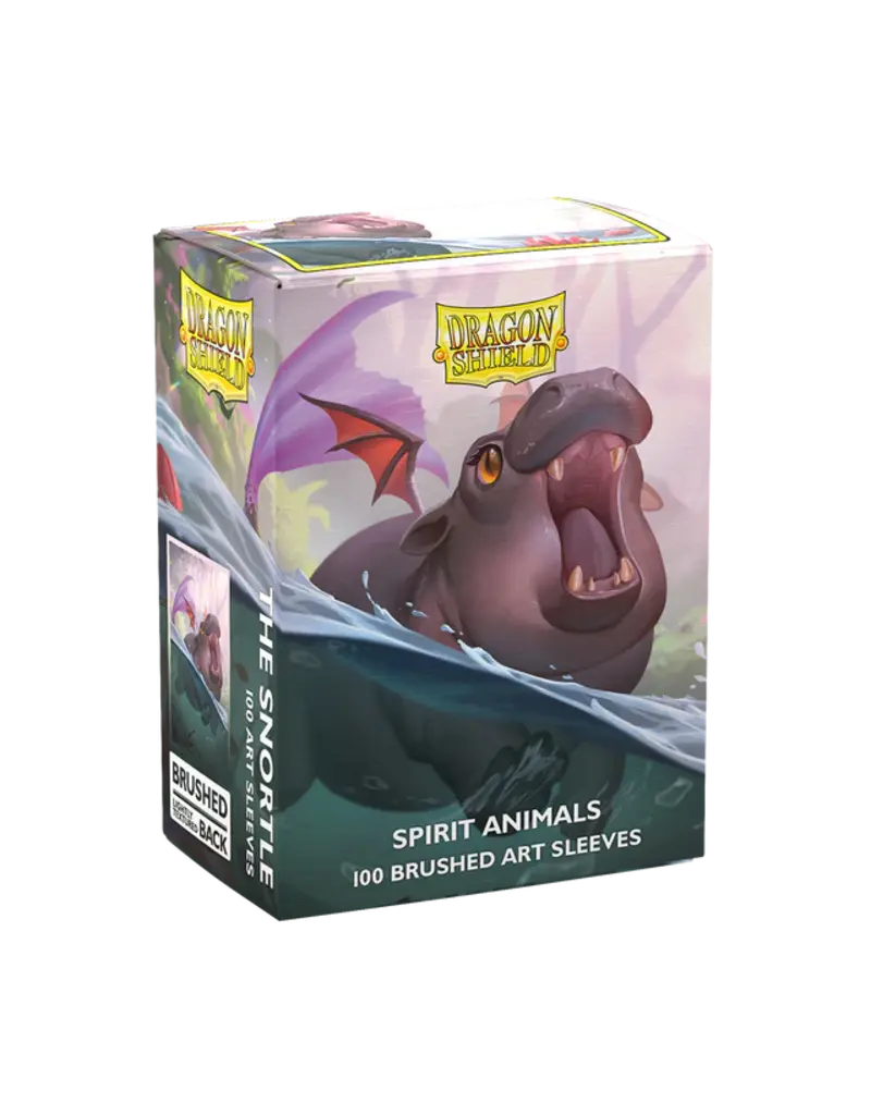 Arcane Tinmen Dragon Shield Sleeves: Spirit Animals- The Snortle