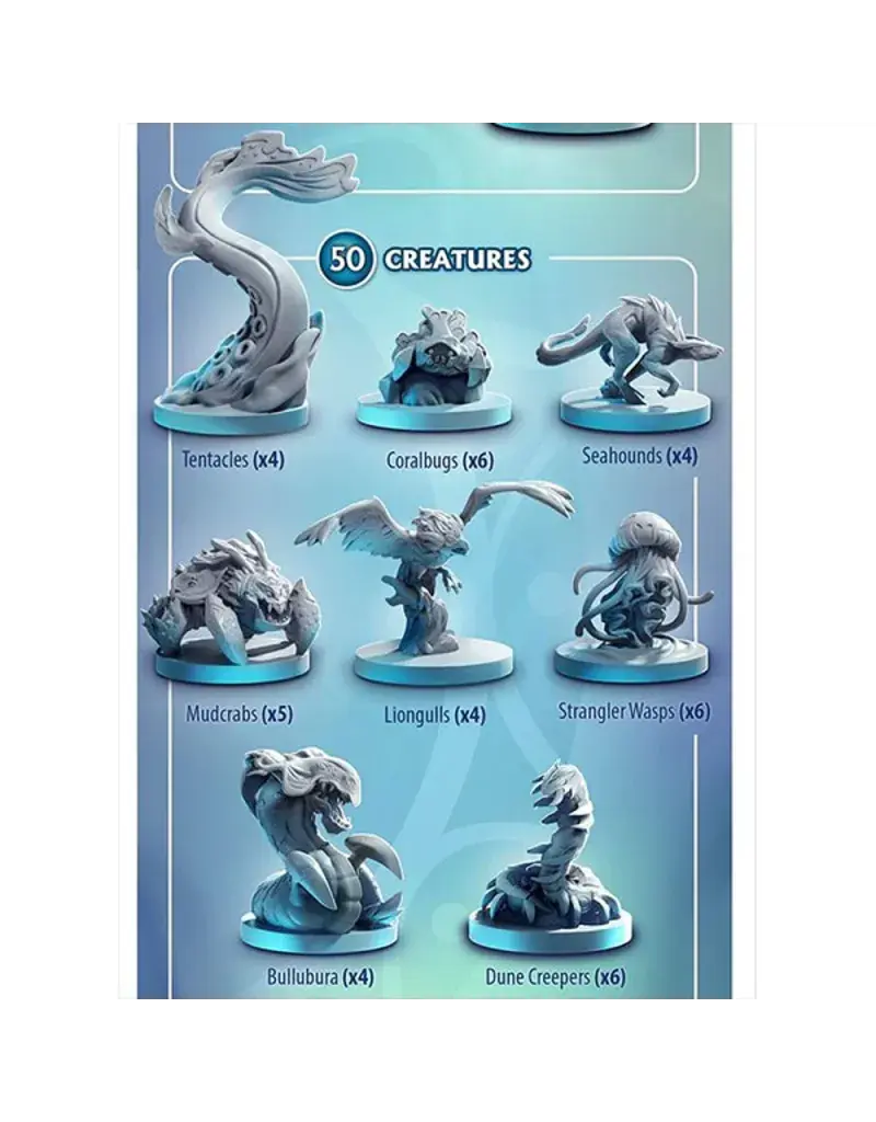 druid city games Tidal Blades 2: Miniatures Set Deluxe Edition