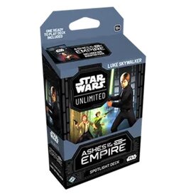 Fantasy Flight Games Star Wars: Unlimited - Ashes of the Empire: Luke Skywalker Spotlight Deck (Pre-Order)