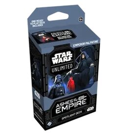 Fantasy Flight Games Star Wars: Unlimited - Ashes of the Empire: Emperor Palpatine Spotlight Deck (Pre-Order)