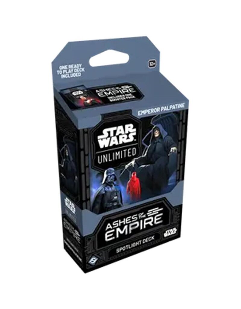 Fantasy Flight Games Star Wars: Unlimited - Ashes of the Empire: Emperor Palpatine Spotlight Deck (Pre-Order)