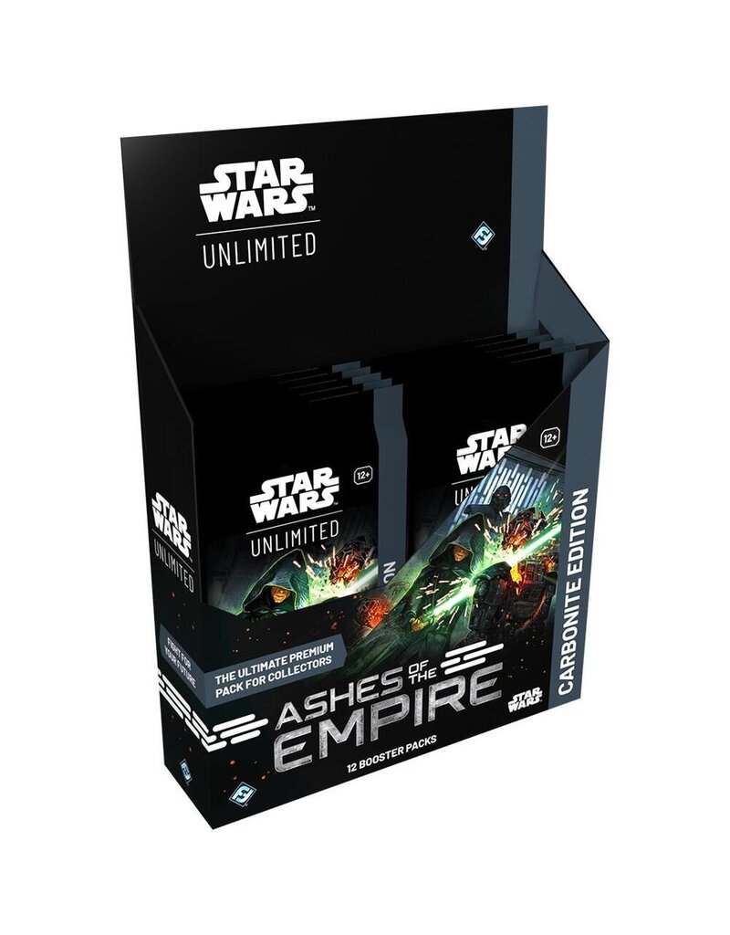 Fantasy Flight Games Star Wars: Unlimited - Ashes of the Empire: Carbonite Booster Box (Pre-Order)