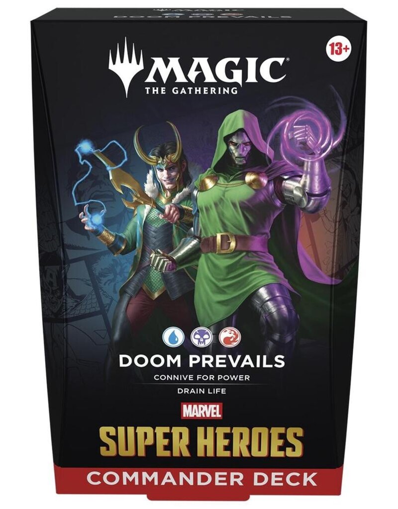 Wizards of the Coast MTG: Marvel Super Heroes Commander Deck - Doom Prevails