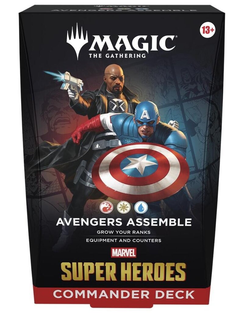 Wizards of the Coast MTG: Marvel Super Heroes Commander Deck - Avengers Assemble