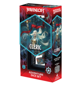 Wizards of the Coast D&D Adventure Dice Set: Cleric- Light Blue/Red