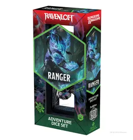 Wizards of the Coast D&D Adventure Dice Set: Ranger- Black/Blue