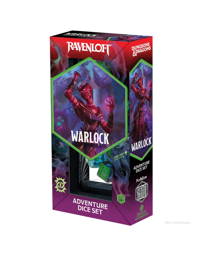 Wizards of the Coast D&D Adventure Dice Set: Warlock