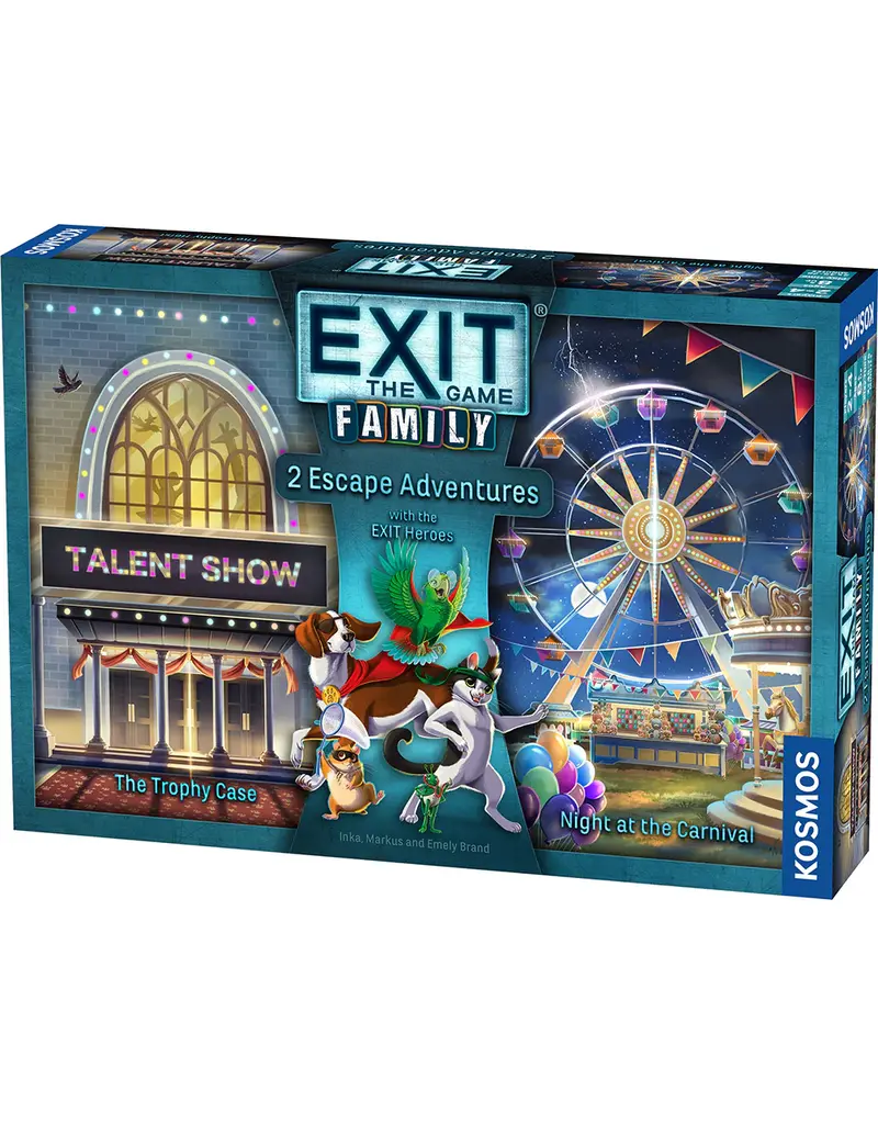 Thames & Kosmos EXIT: 2 Adventures- The Trophy Case/ Night at the Carnival