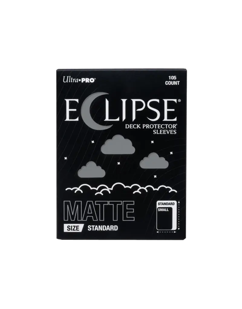 Ultra Pro Eclipse: Matte Sleeve Smoke Grey (105 ct)