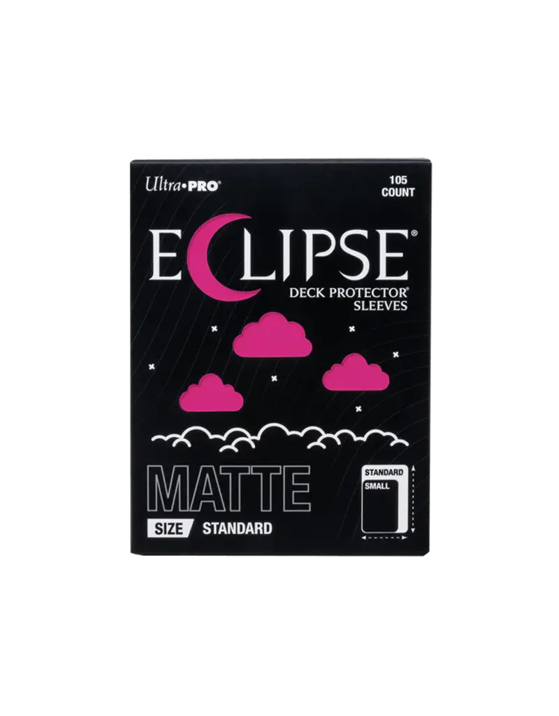 Ultra Pro Eclipse: Matte Sleeve Hot Pink (105 ct)