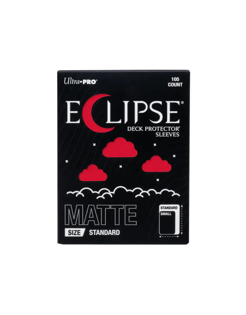 Ultra Pro Eclipse: Matte Sleeve Apple Red (105 ct)
