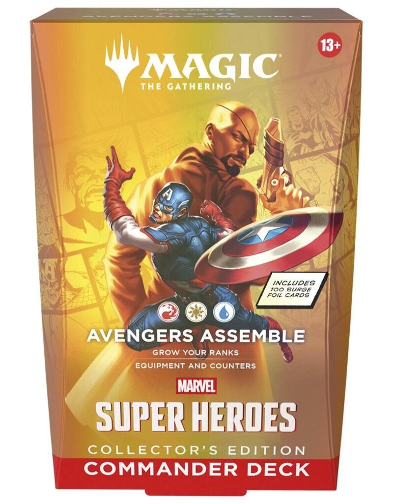 Wizards of the Coast MTG: Marvel Super Heroes Collector Commander Deck - Avengers Assemble