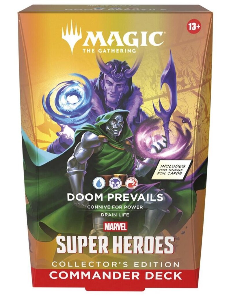 Wizards of the Coast MTG: Marvel Super Heroes Collector Commander Deck - Doom Prevails