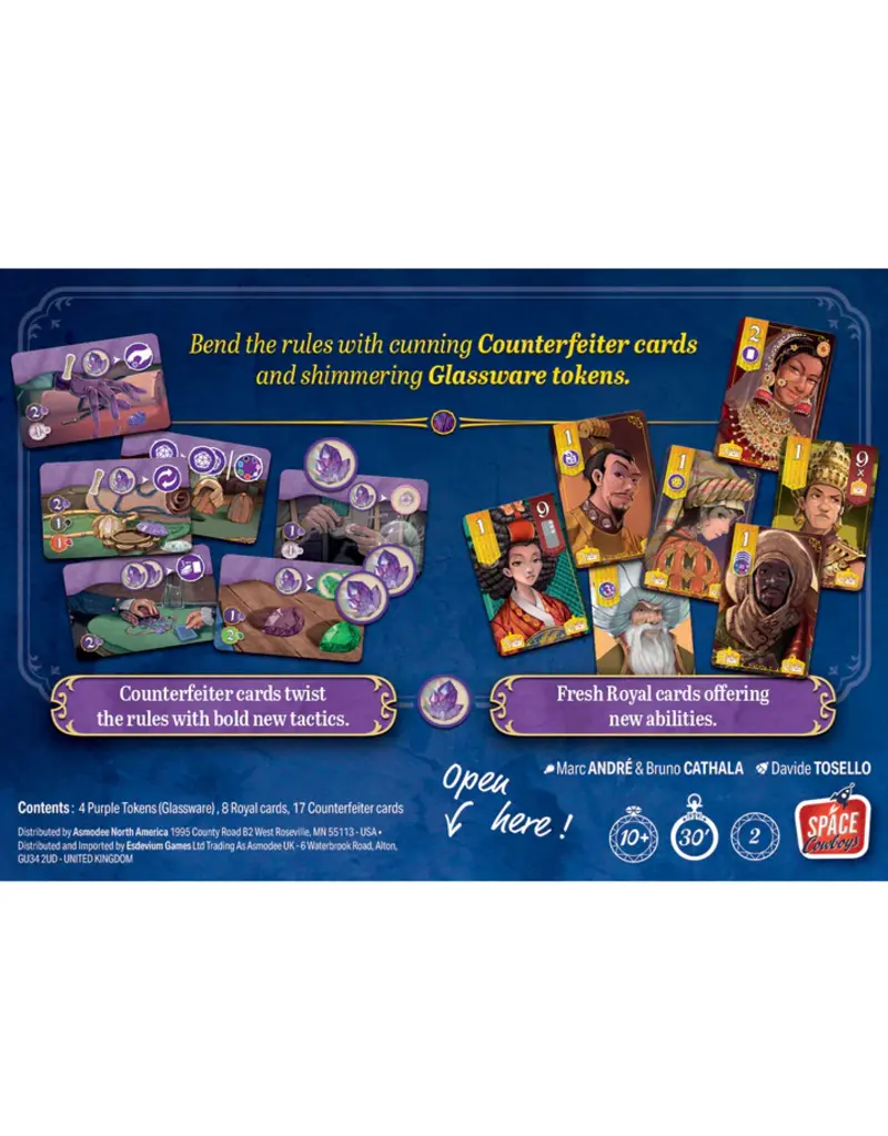 Space Cowboys Splendor Duel: The Counterfeiters Expansion