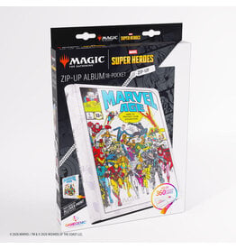 Wizards of the Coast MTG - Marvel Super Heroes Zip-up Binder 18-Pocket - Marvel Age