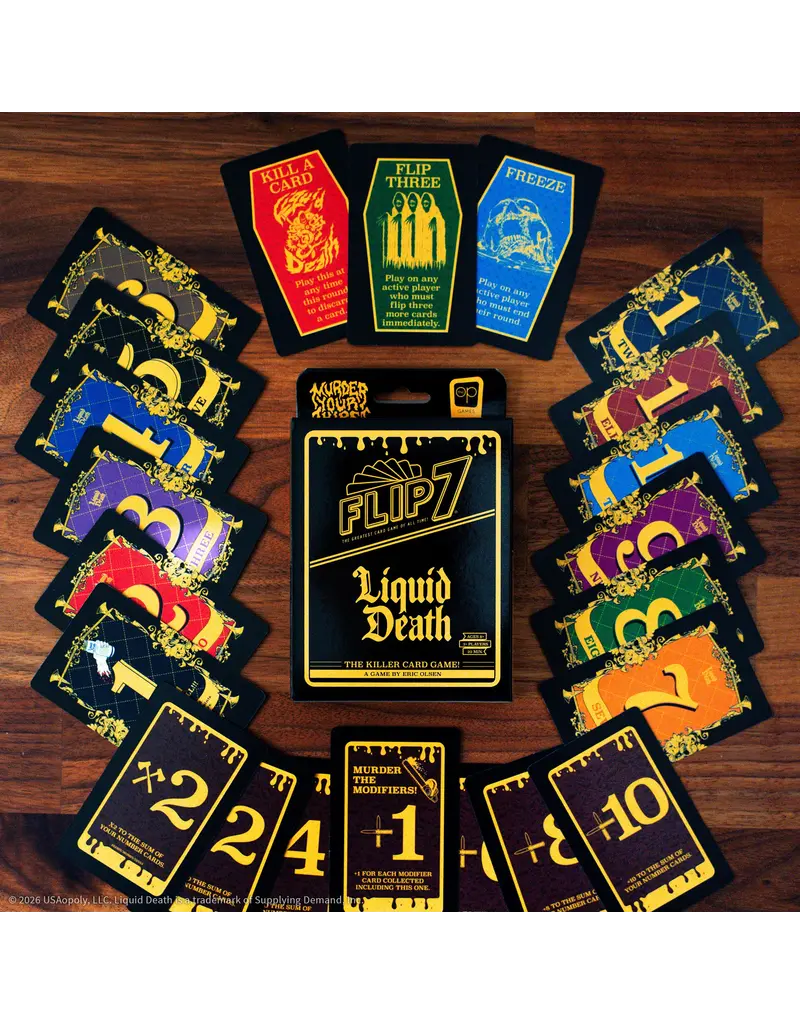 USAopoly Flip 7 - Liquid Death