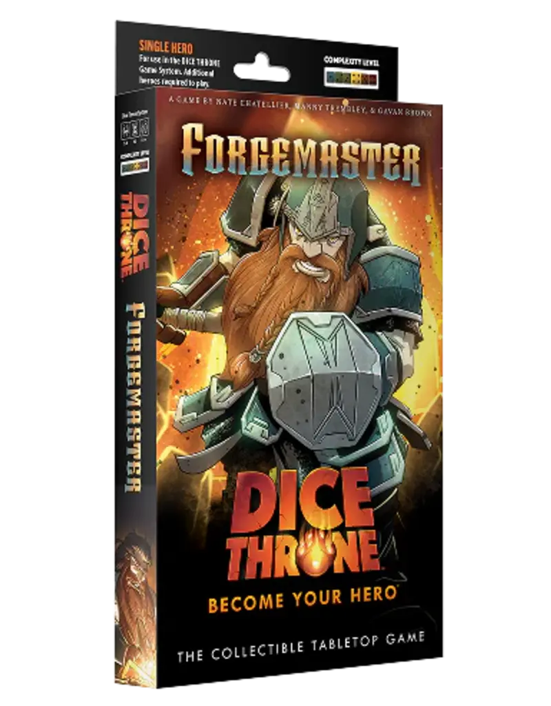Roxley Games Dice Throne Hero Pack - Forgemaster