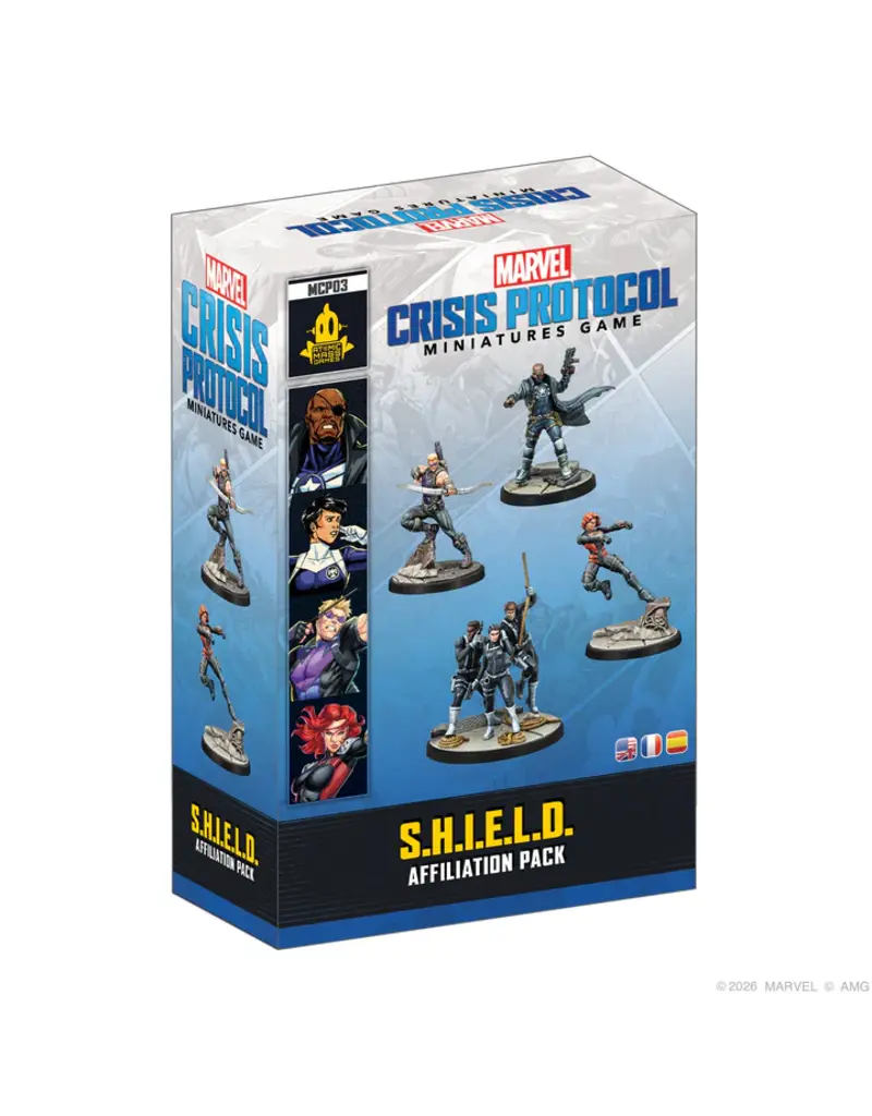 Atomic Mass Games Marvel Crisis Protocol: SHIELD Affiliation Pack