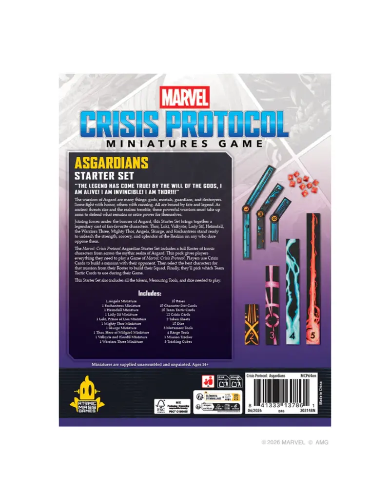 Atomic Mass Games Marvel Crisis Protocol: Asgardians Starter Set