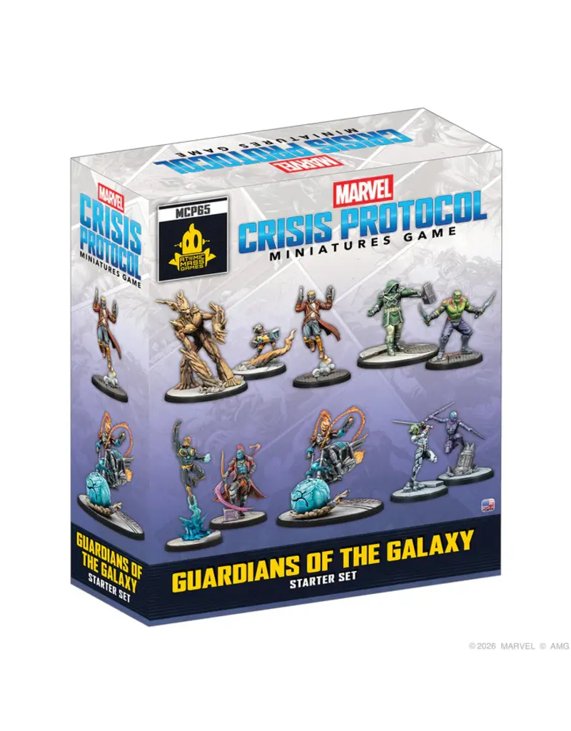 Atomic Mass Games Marvel Crisis Protocol: Guardians of the Galaxy Starter Set