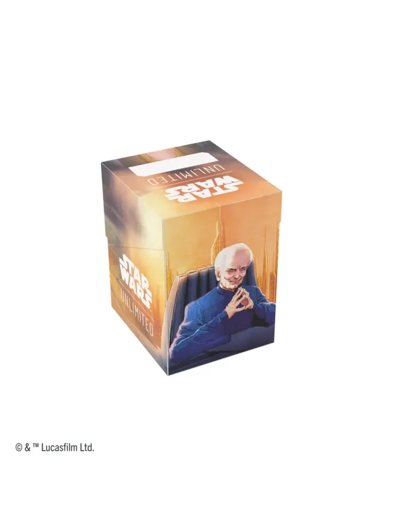 Gamegenic Star Wars Unlimited Soft Crate - Palpatine/Padme