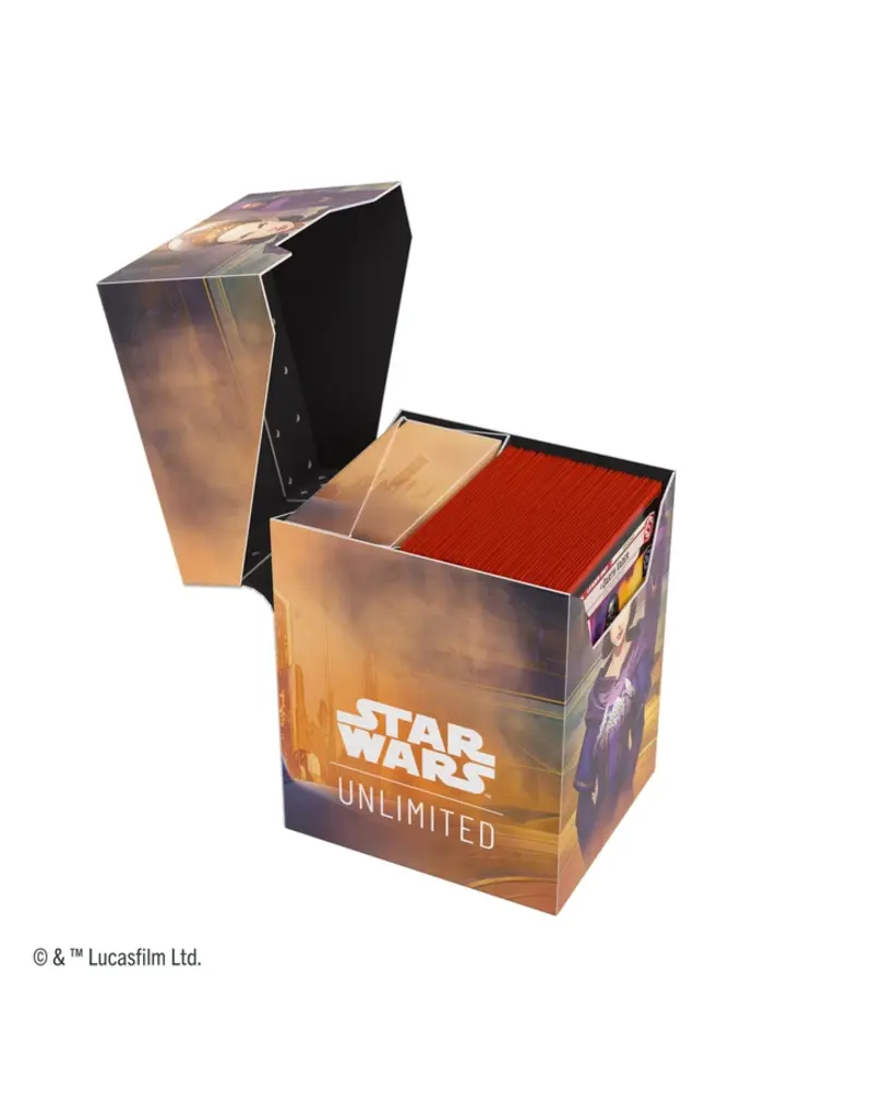Gamegenic Star Wars Unlimited Soft Crate - Palpatine/Padme