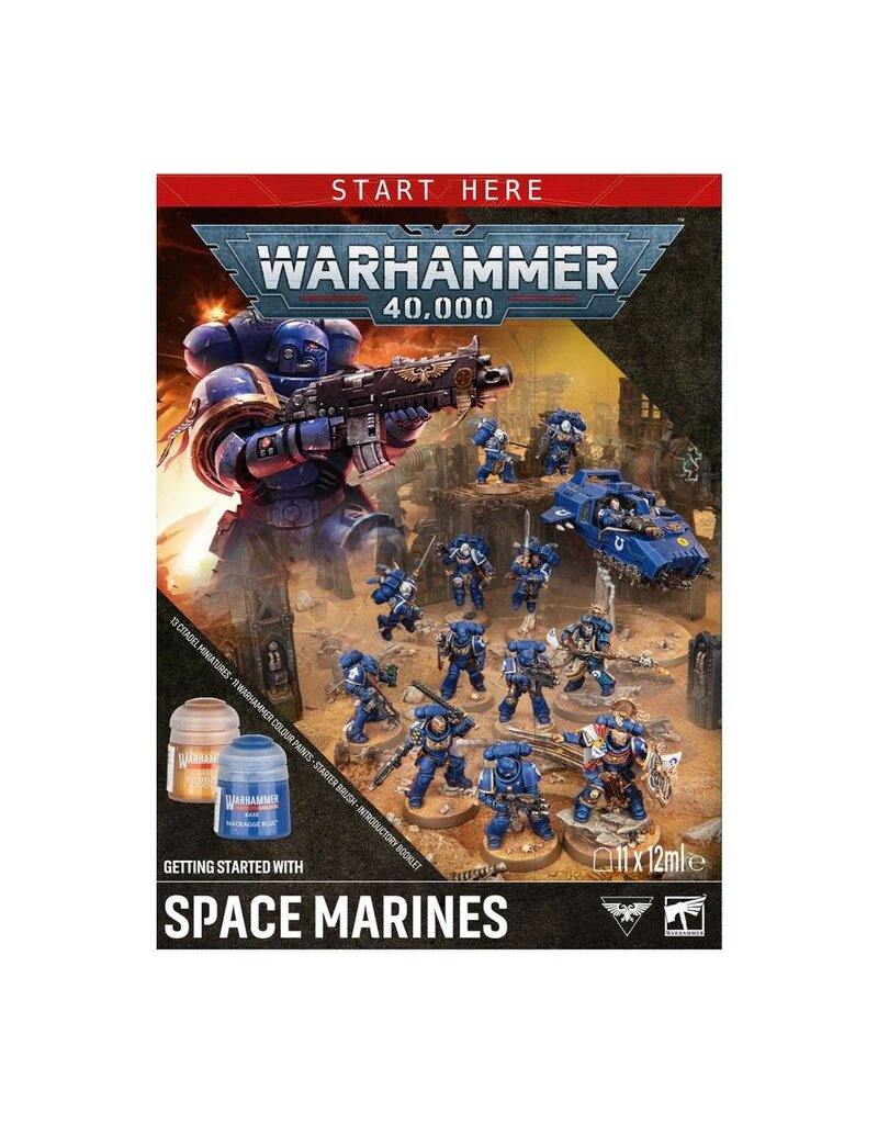 Games Workshop Warhammer 40k: Getting Started With Space Marines