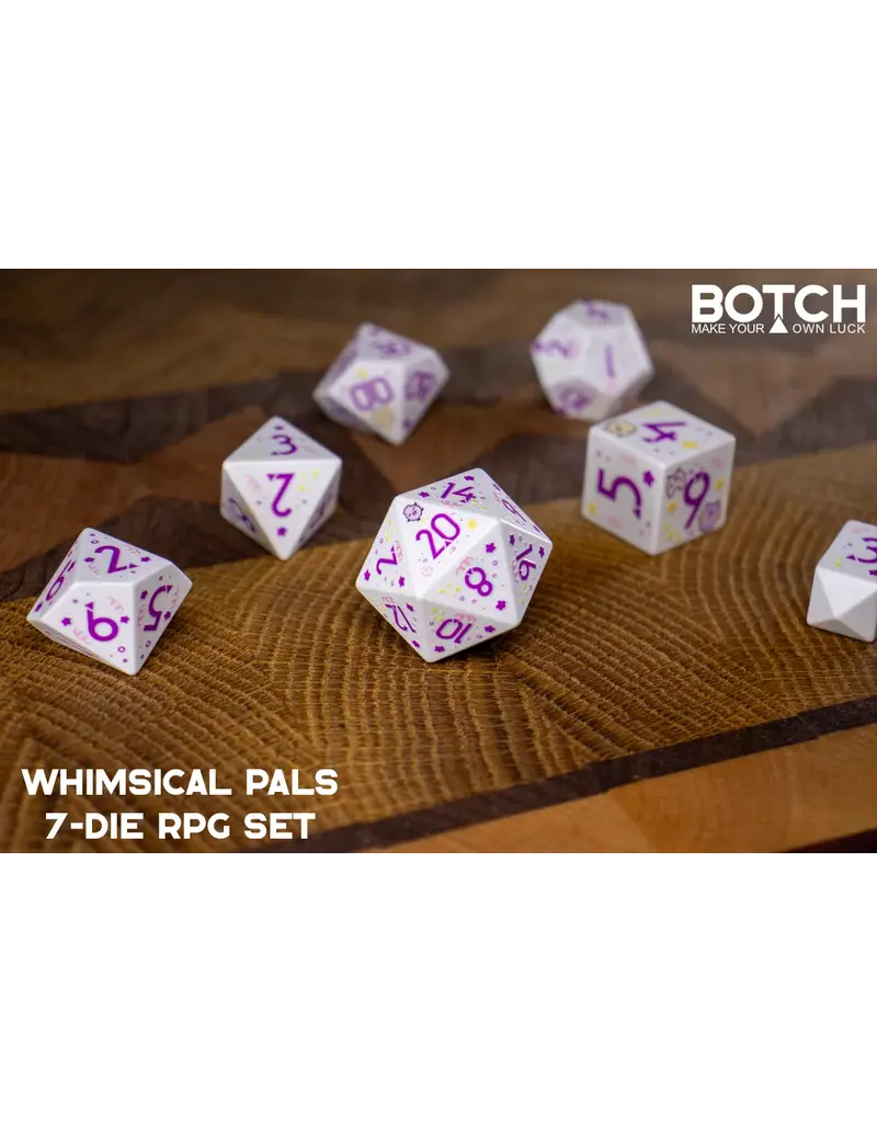 Botch Inc. Botch Dice 7-Die Set: Whimsical Pals