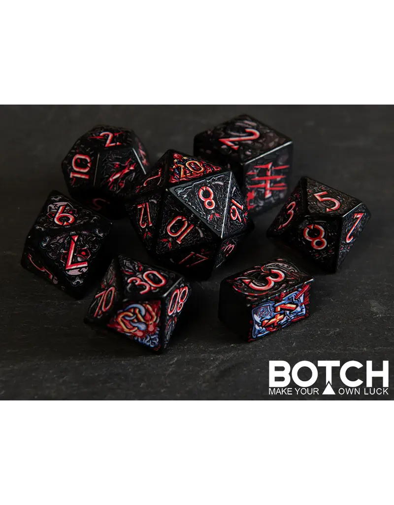 Botch Inc. Botch Dice 7-Die Set: Dark Deities