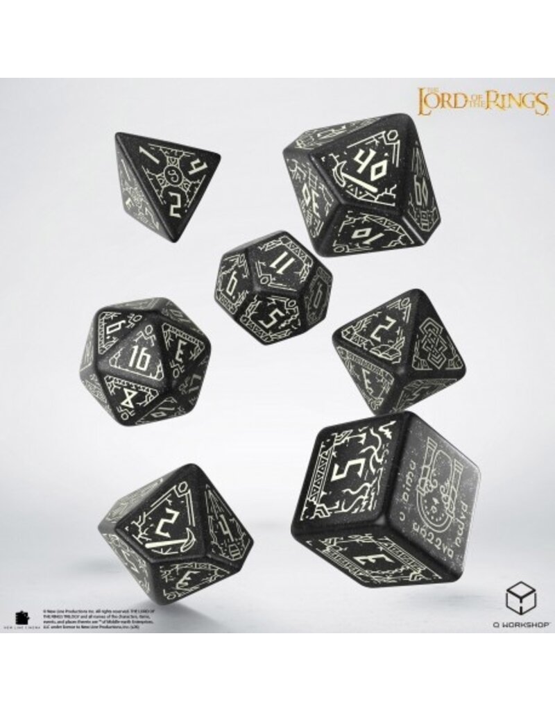 Q Workshop The Lord of The Rings: Moria 7-Dice Set