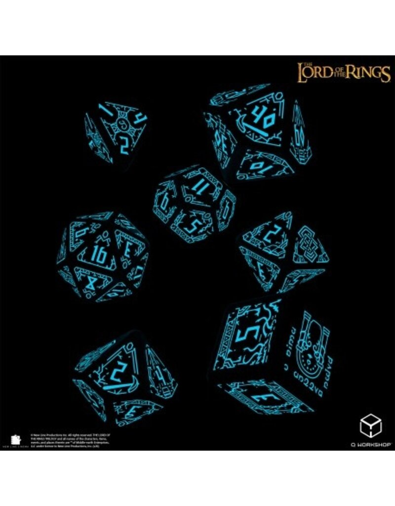 Q Workshop The Lord of The Rings: Moria 7-Dice Set